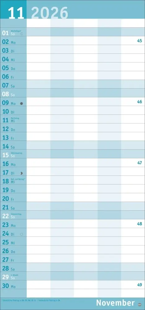 Bild: 9783756411054 | Basic Familienplaner 2026 | Heye | Kalender | Basic Planer Heye | 2026