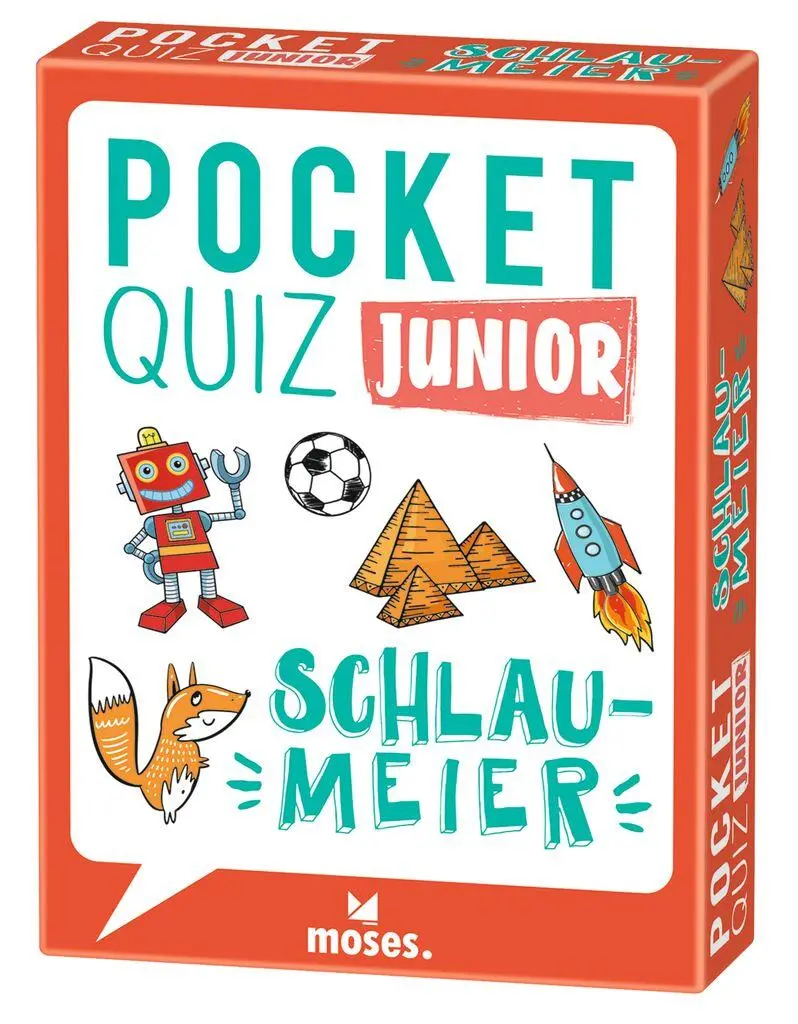 Cover: 9783964551054 | Pocket Quiz junior Schlaumeier | Nicola Berger | Spiel | 50 S. | 2020