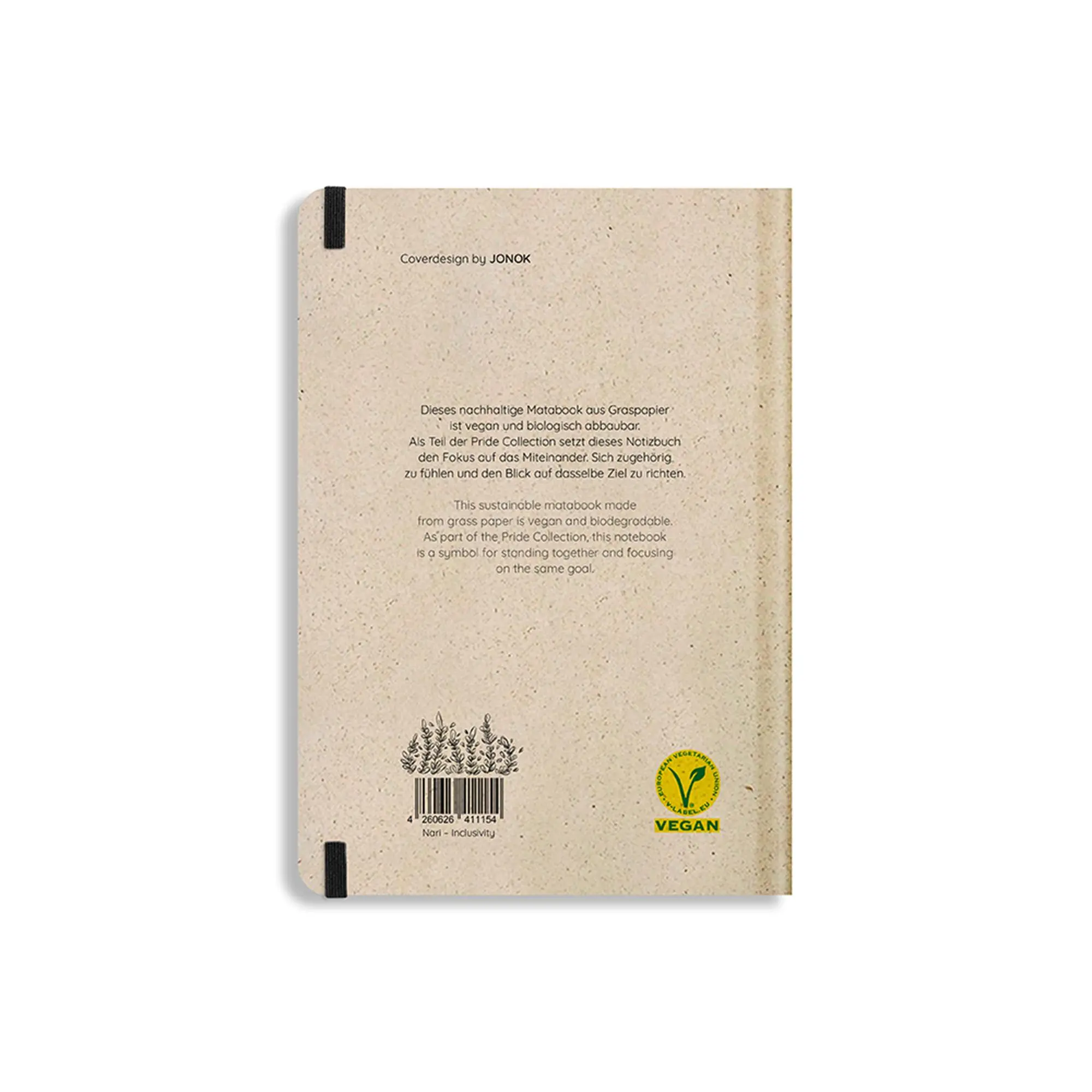 Rückseite: 4260626411154 | Inclusivity (punktiert) | Matabooks | Notizbuch | 138 S. | Deutsch