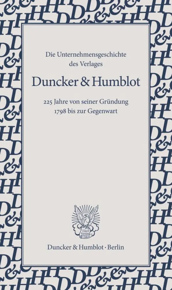 Cover: 9783428191154 | Die Unternehmensgeschichte des Verlages Duncker &amp; Humblot. | Simon