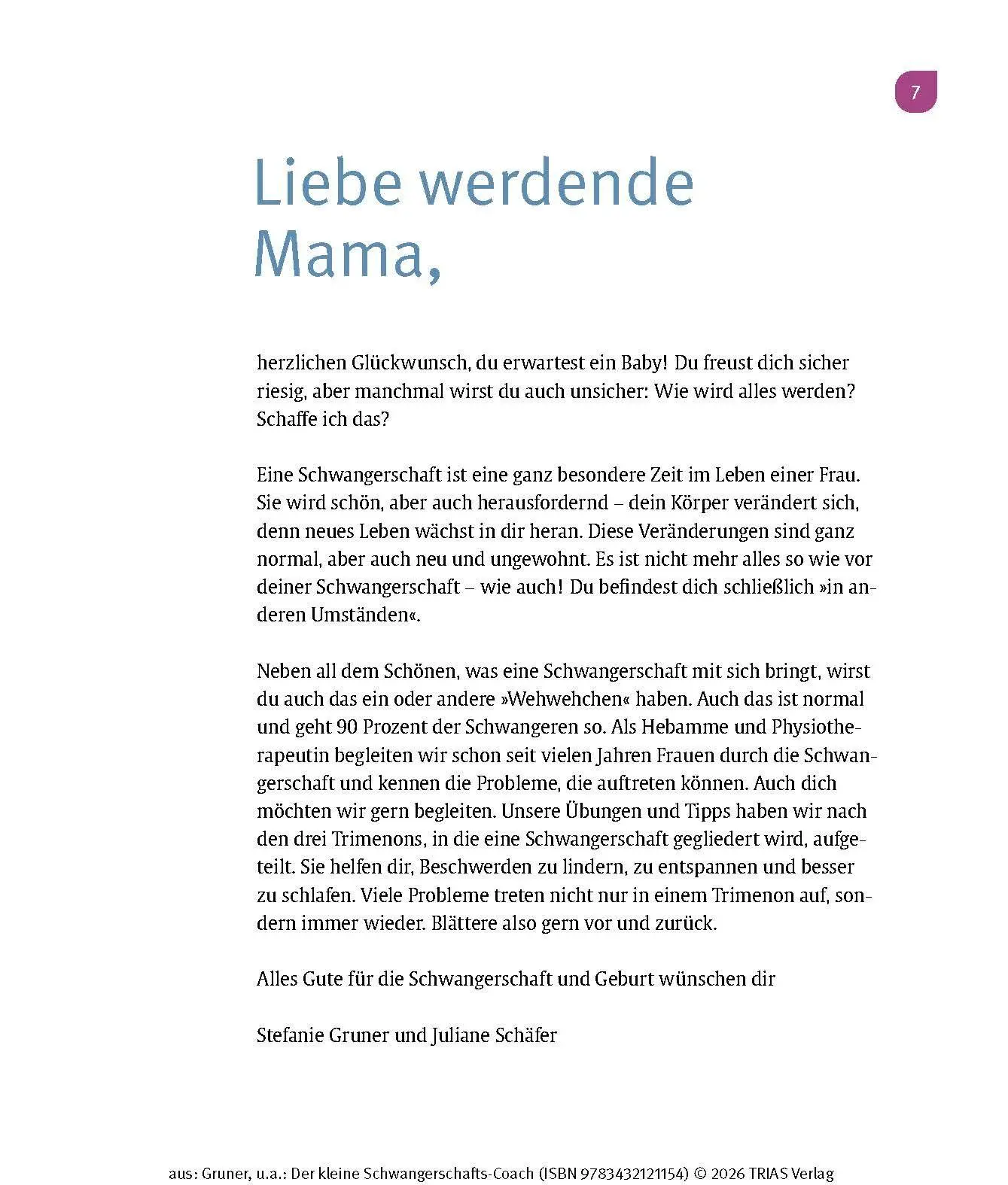 Bild: 9783432121154 | Der kleine Schwangerschafts-Coach | Juliane Schäfer (u. a.) | Buch