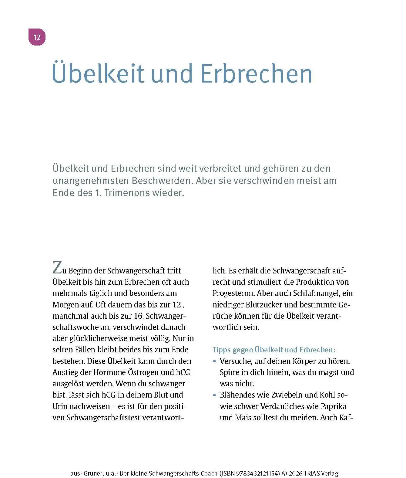 Bild: 9783432121154 | Der kleine Schwangerschafts-Coach | Juliane Schäfer (u. a.) | Buch