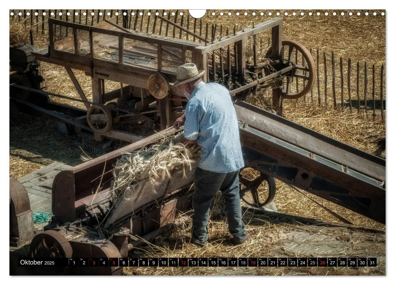 Bild: 9783435641154 | Landwirtschaft - Bilder von einst (Wandkalender 2025 DIN A3 quer),...