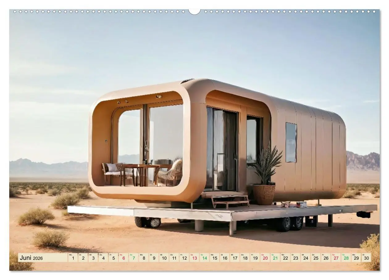 Bild: 9783457421154 | Tiny Houses - wohnen auf kleinstem Raum (Wandkalender 2026 DIN A2...