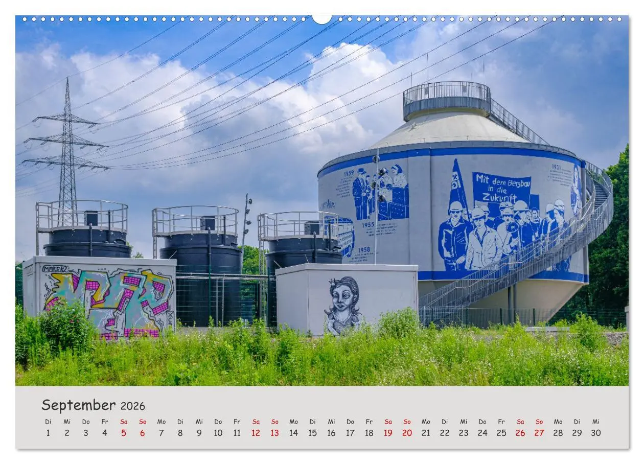 Bild: 9783457591154 | Herne: Stadt an Emscher und Kanal (Wandkalender 2026 DIN A2 quer),...