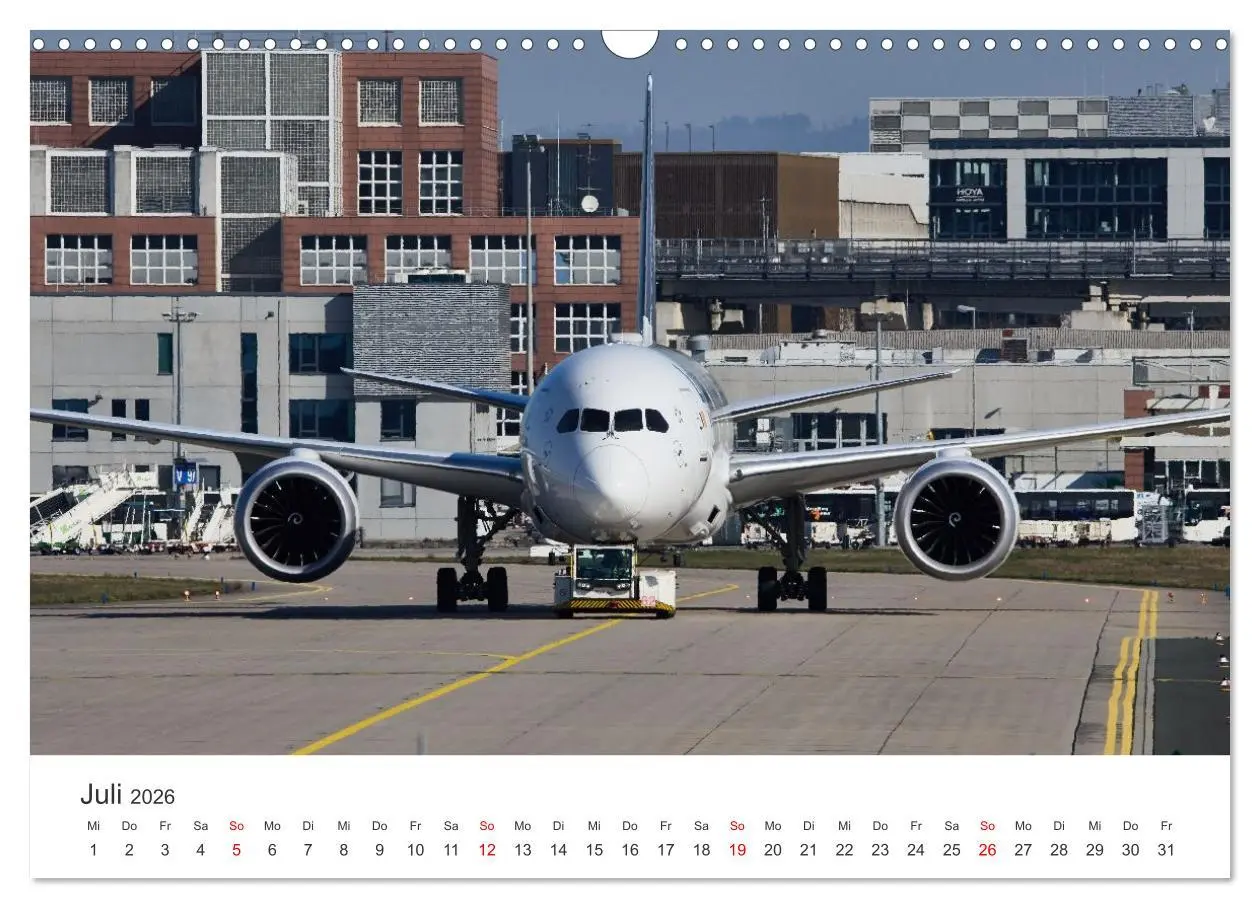 Bild: 9783457801154 | Frankfurt Airport - EDDF (Wandkalender 2026 DIN A3 quer), CALVENDO...