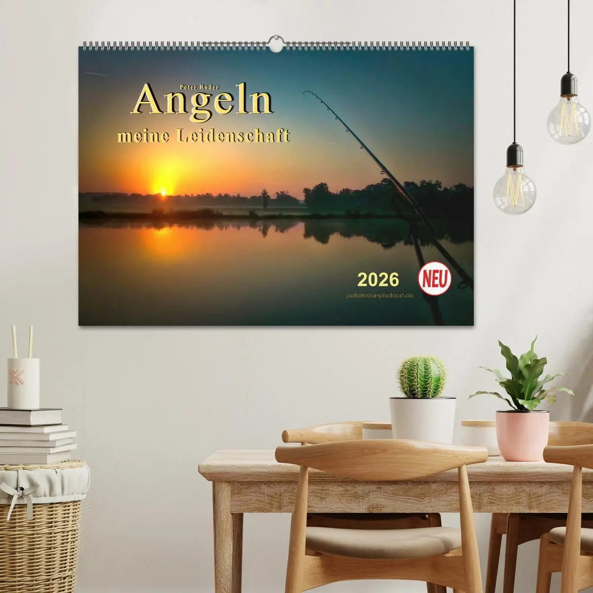 Bild: 9783457971154 | Angeln - meine Leidenschaft (Wandkalender 2026 DIN A2 quer),...
