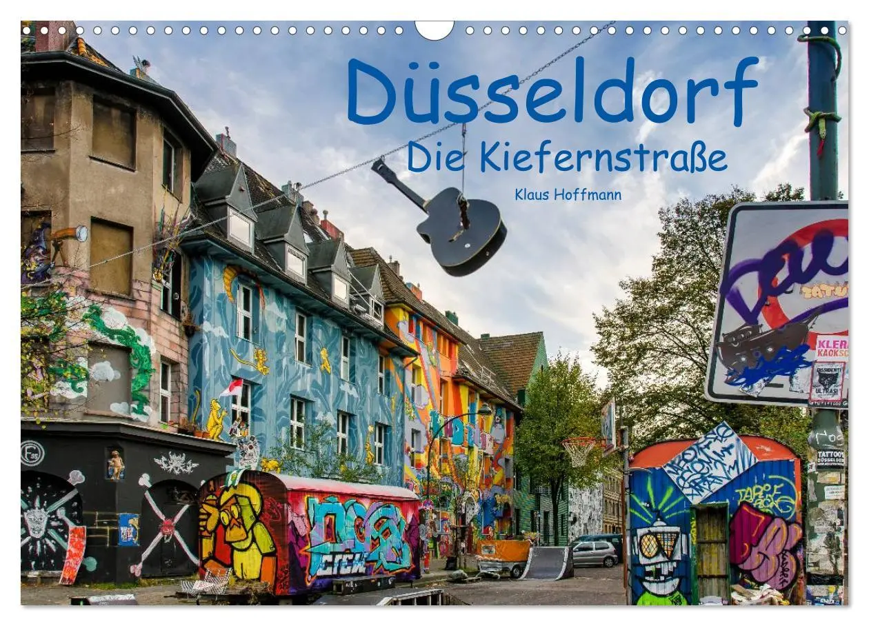 Cover: 9783516061154 | Düsseldorf - Die Kiefernstraße (Wandkalender 2026 DIN A3 quer),...