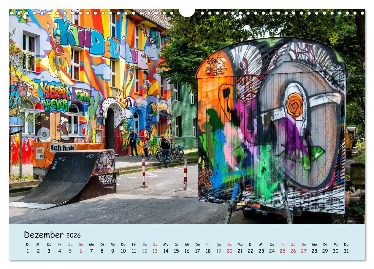 Bild: 9783516061154 | Düsseldorf - Die Kiefernstraße (Wandkalender 2026 DIN A3 quer),...
