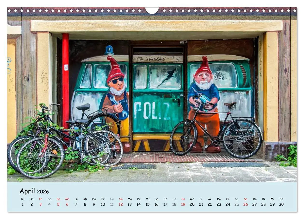 Bild: 9783516061154 | Düsseldorf - Die Kiefernstraße (Wandkalender 2026 DIN A3 quer),...