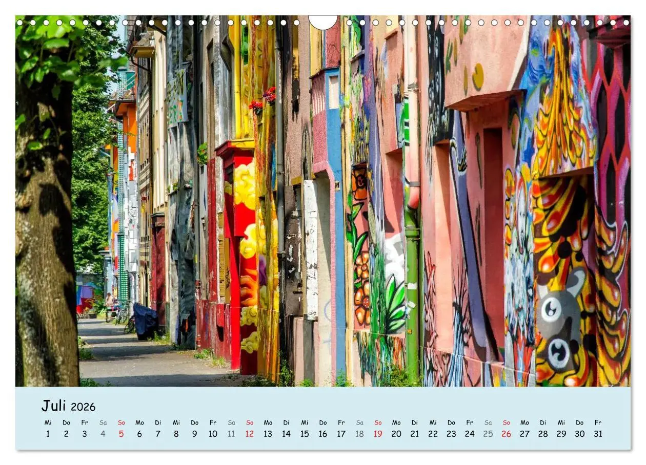 Bild: 9783516061154 | Düsseldorf - Die Kiefernstraße (Wandkalender 2026 DIN A3 quer),...
