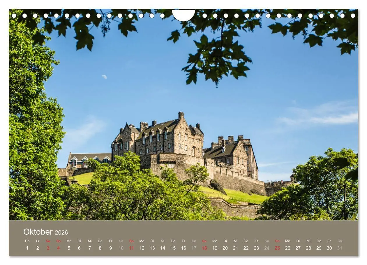 Bild: 9783516131154 | Historisches Schottland (Wandkalender 2026 DIN A4 quer), CALVENDO...