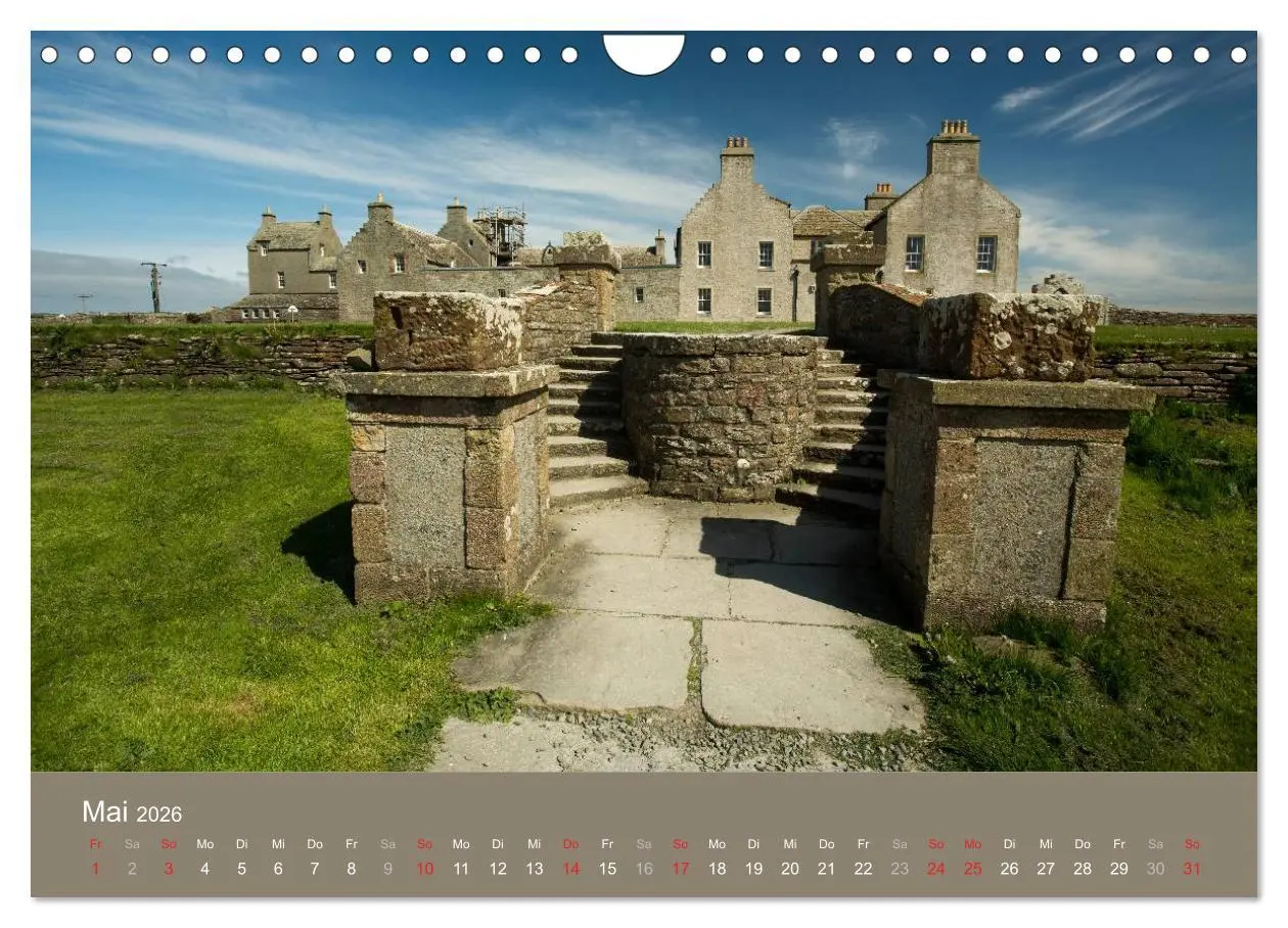 Bild: 9783516131154 | Historisches Schottland (Wandkalender 2026 DIN A4 quer), CALVENDO...