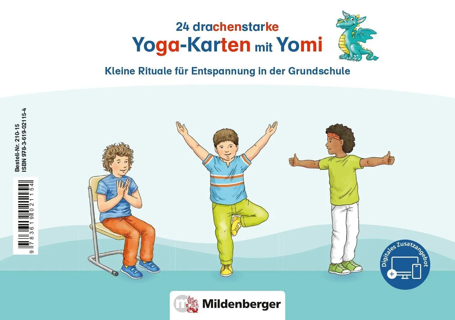 Cover: 9783619021154 | 24 drachenstarke Yoga-Karten mit Yomi | Christina Sinkewitz (u. a.)