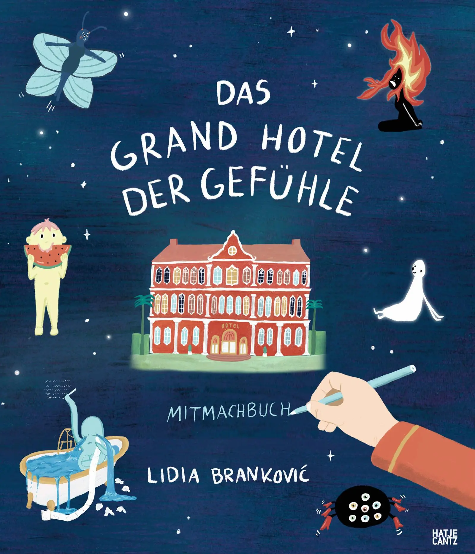 Cover: 9783775761154 | Das Grand Hotel der Gefühle Mitmachbuch | Lidia Brankovic | Buch