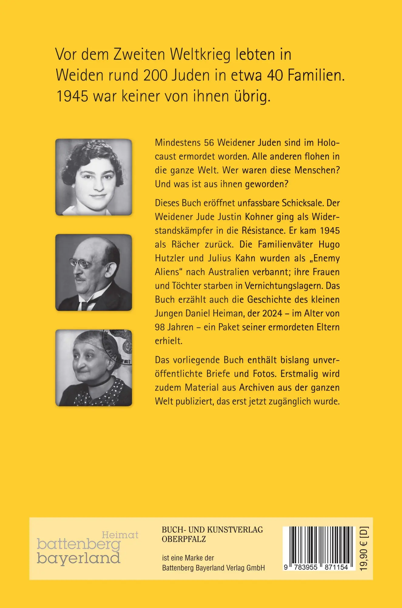 Rückseite: 9783955871154 | Jüdische Familien | Christine Ascherl | Buch | 128 S. | Deutsch | 2025