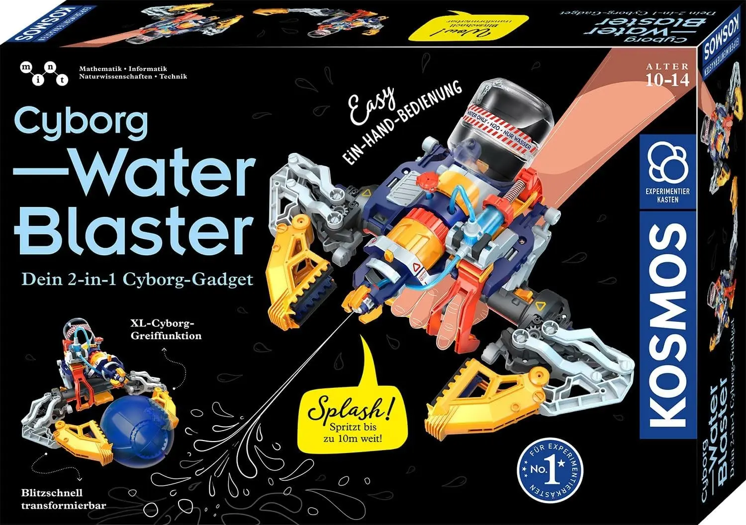 Cover: 4002051621254 | Cyborg Water-Blaster | Deutsch | 2025 | Franckh-Kosmos Verlags GmbH