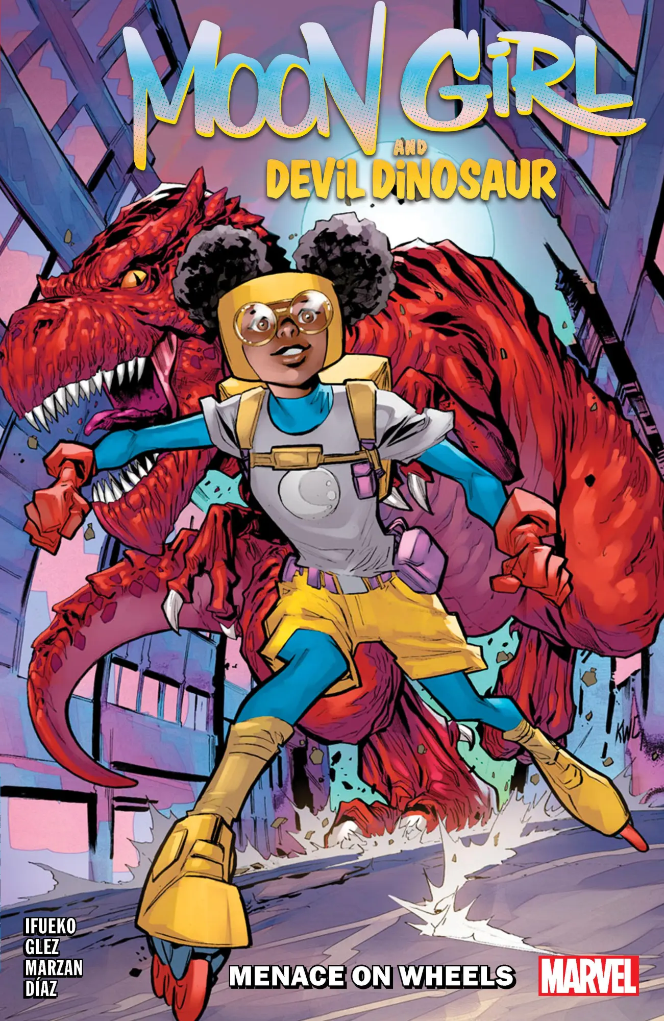Cover: 9781302931254 | Moon Girl and Devil Dinosaur: Menace on Wheels | Jordan Ifueko | Buch
