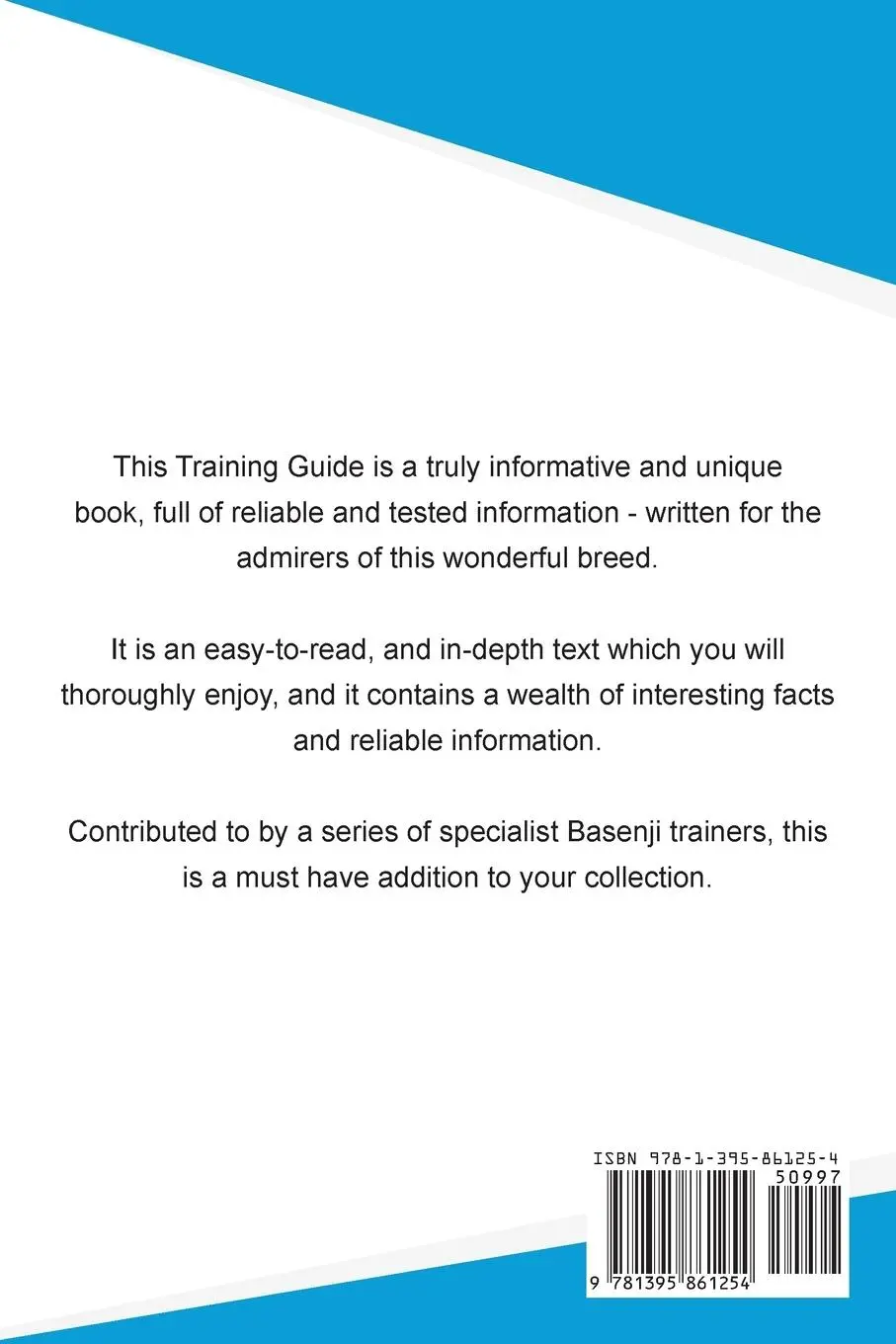 Rückseite: 9781395861254 | Basenji Training Guide Basenji Training Includes | Frank Bower | Buch