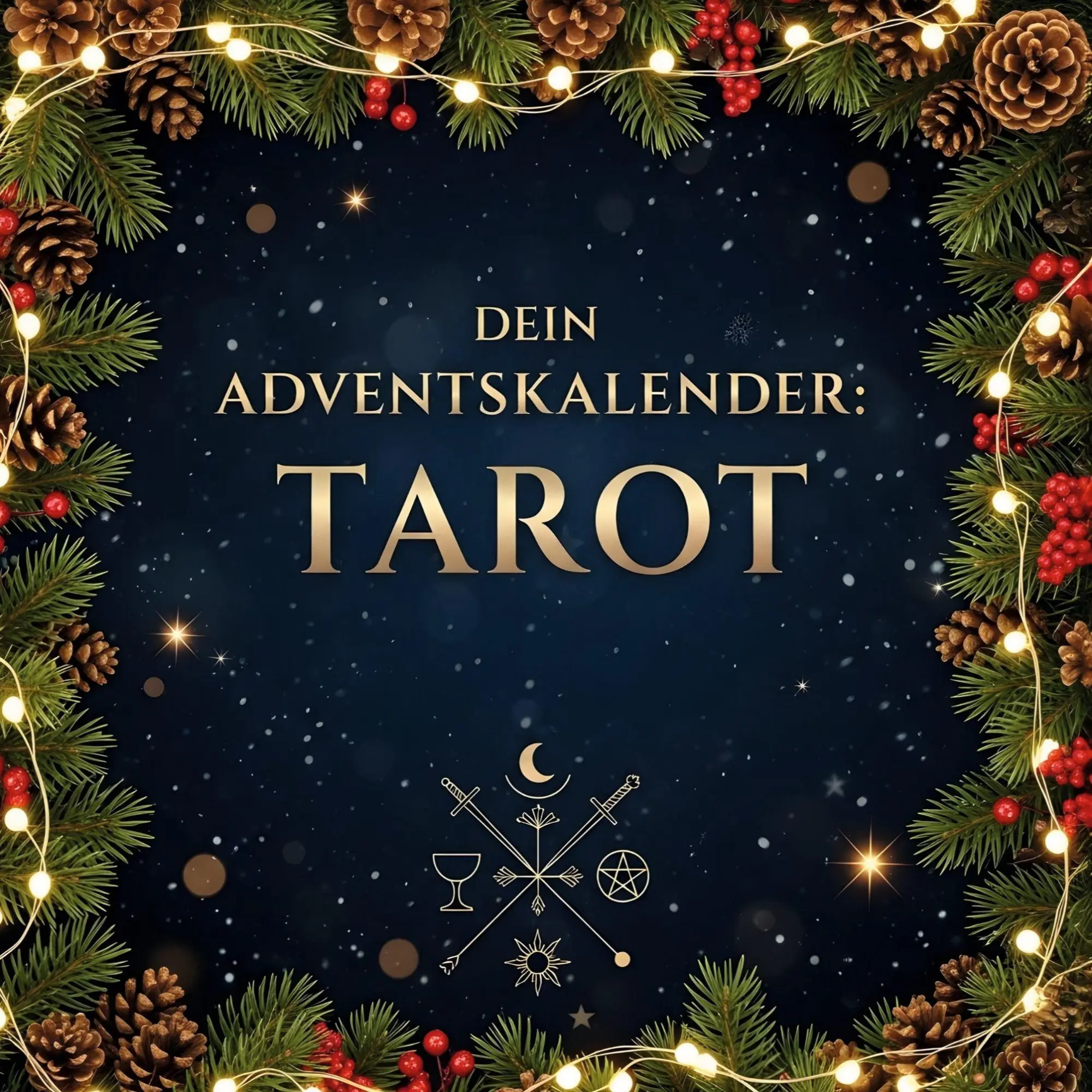 Cover: 9783695321254 | Dein Adventskalender: Tarot | 24 inspirierende Tage bis Weihnachten