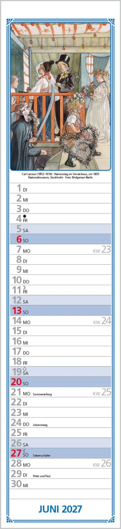 Bild: 9783819301254 | Hildes Küchenplaner 2027 | Langplaner | Verlag Korsch | Kalender