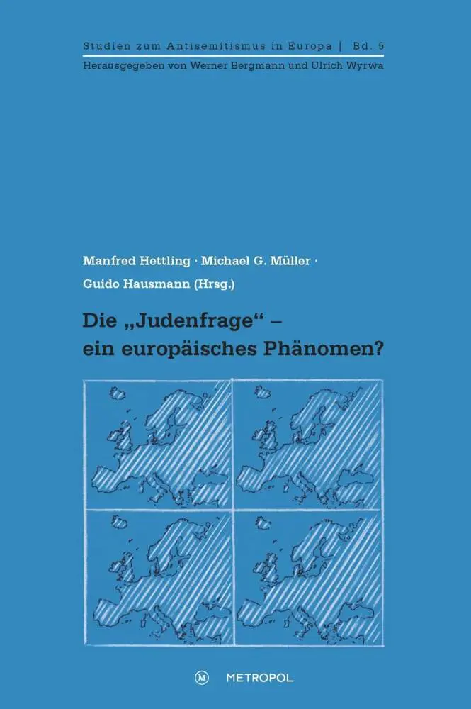 Cover: 9783863311254 | Die "Judenfrage" - ein europäisches Phänomen? | Hettling (u. a.)