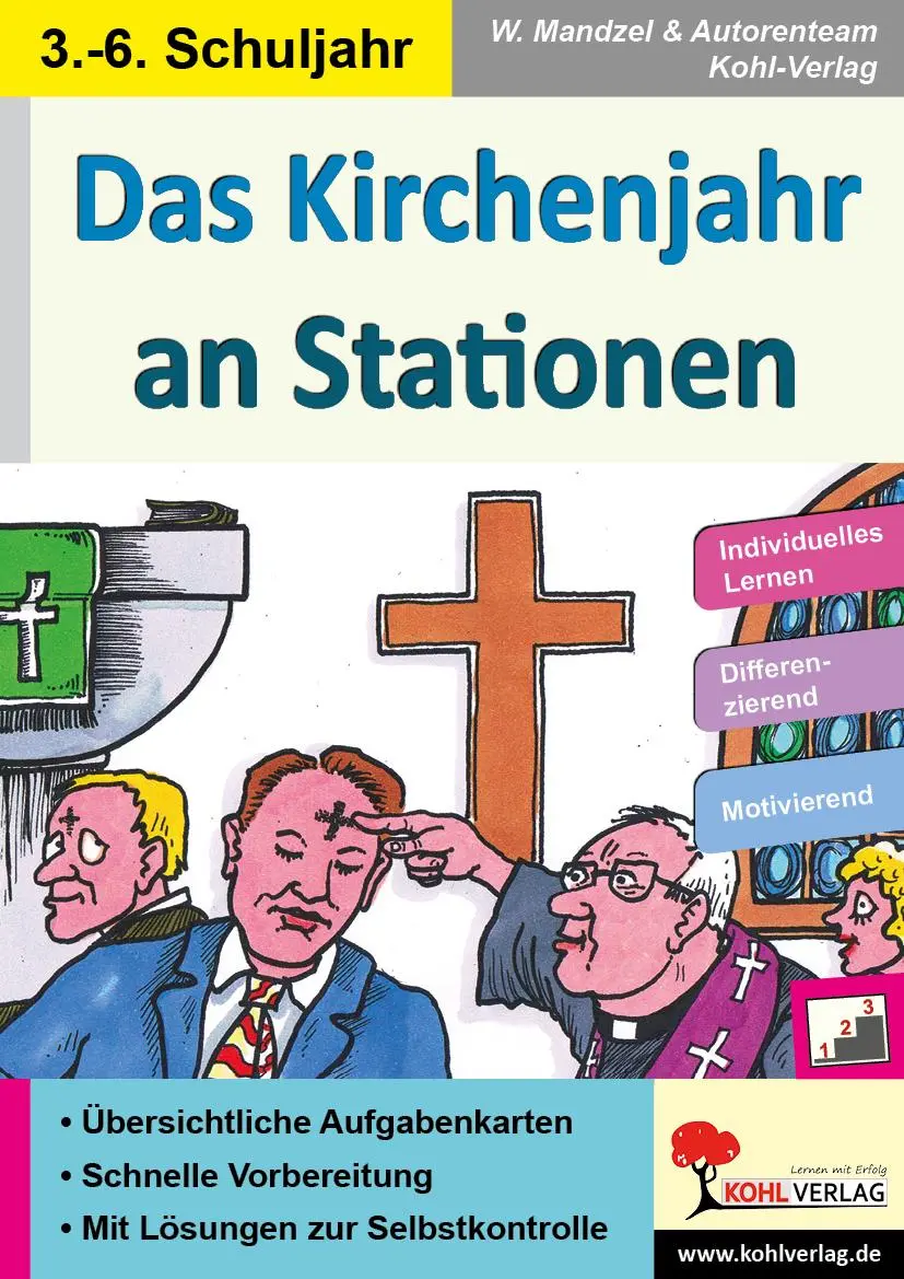 Cover: 9783960401254 | Das Kirchenjahr an Stationen | Waldemar Mandzel | Taschenbuch | 64 S.