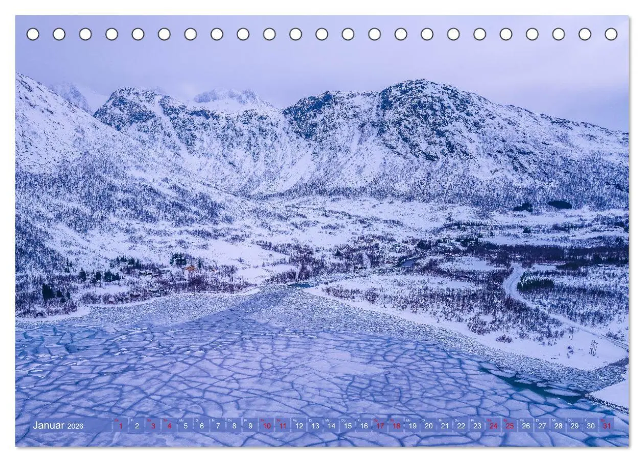 Bild: 9783457261354 | Tromsø in der Polarnacht (Tischkalender 2026 DIN A5 quer), CALVENDO...