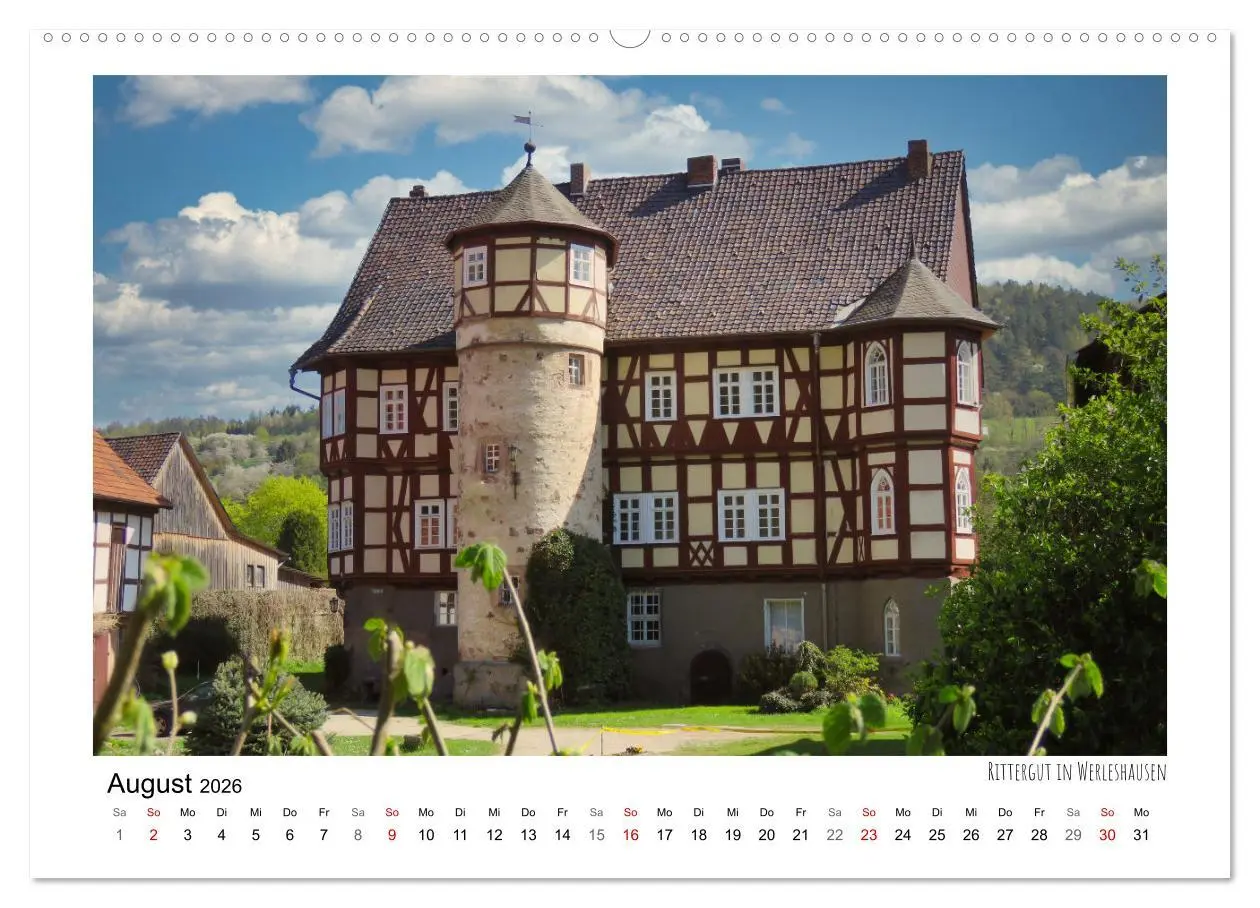 Bild: 9783457331354 | Zauberhaftes Witzenhausen (hochwertiger Premium Wandkalender 2026...