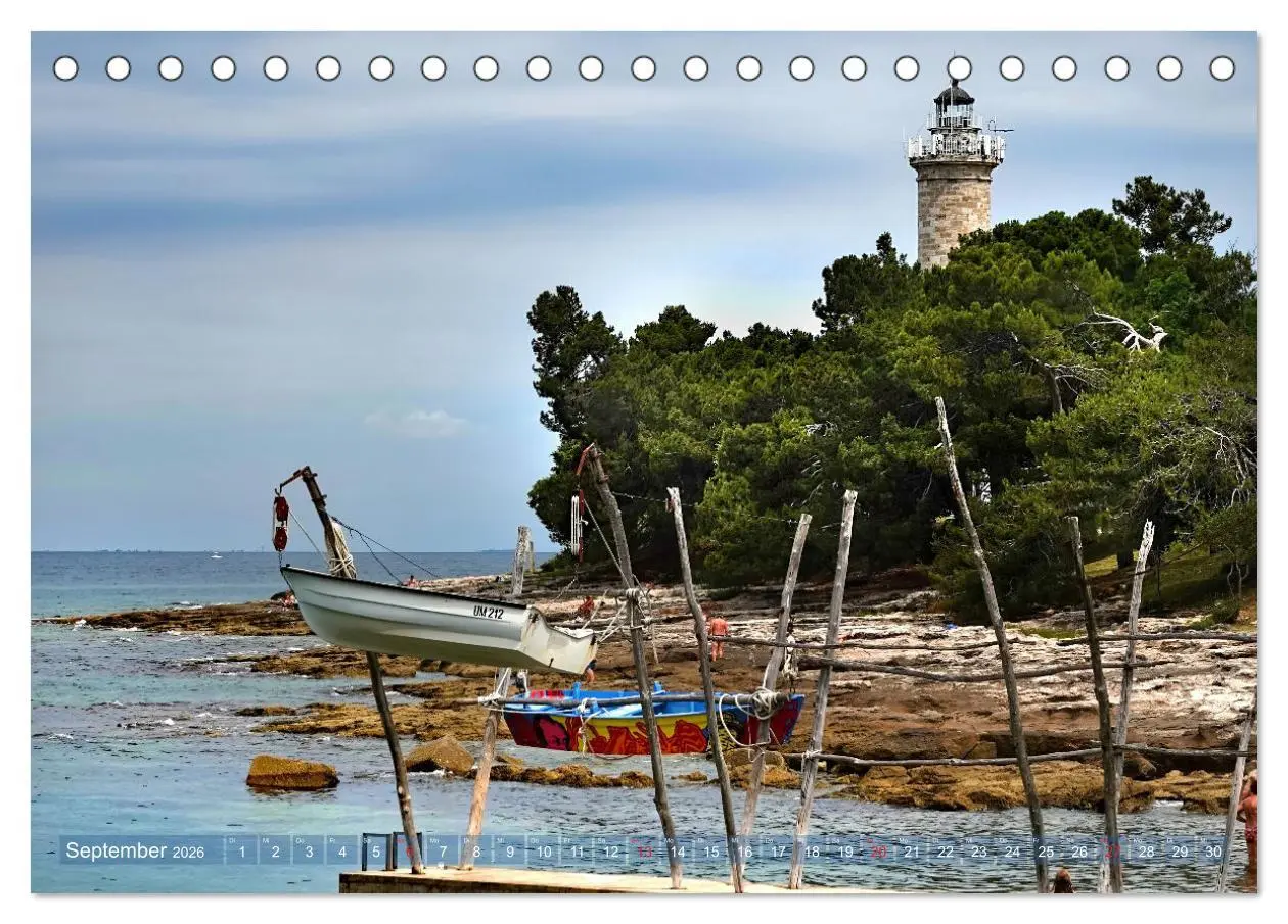 Bild: 9783457571354 | Stille Tage am Meer (Tischkalender 2026 DIN A5 quer), CALVENDO...