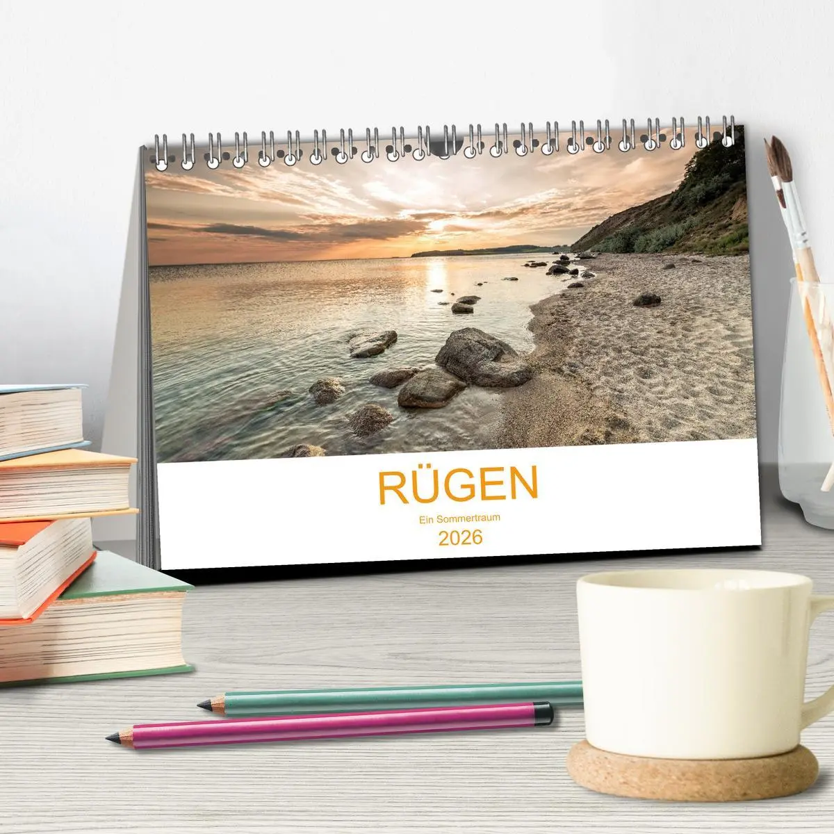 Bild: 9783457881354 | Rügen ein Sommertraum (Tischkalender 2026 DIN A5 quer), CALVENDO...