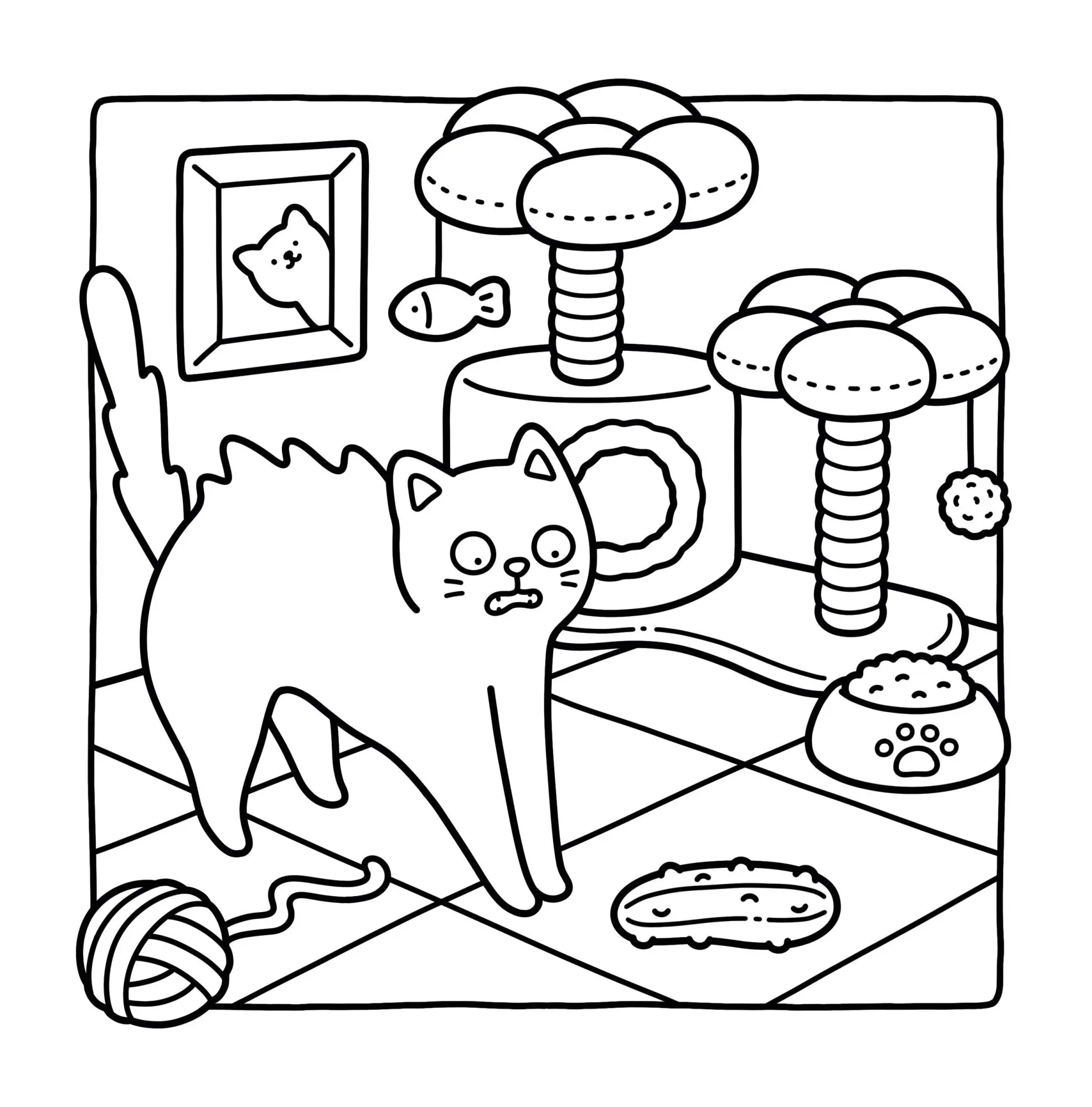 Bild: 9783473481354 | Cozy Coloring - Naughty Cats | Hikaru Kotz | Taschenbuch | 80 S.