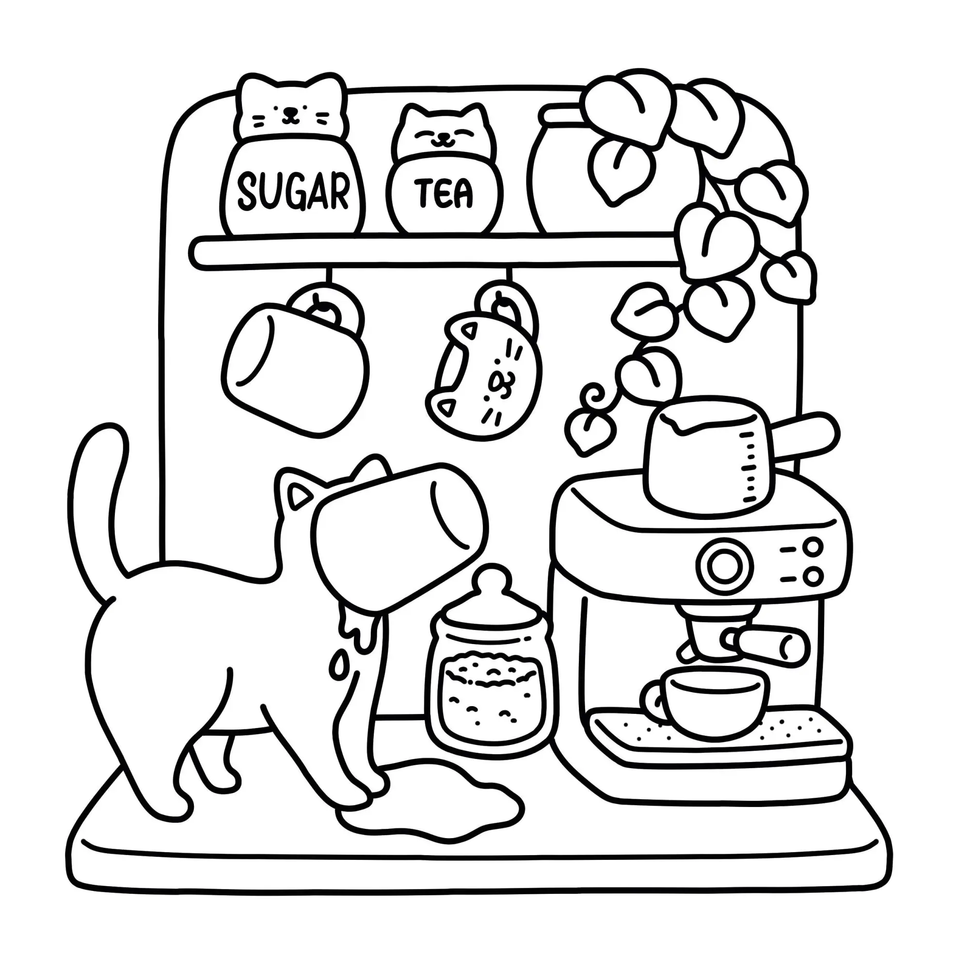 Bild: 9783473481354 | Cozy Coloring - Naughty Cats | Hikaru Kotz | Taschenbuch | 80 S.