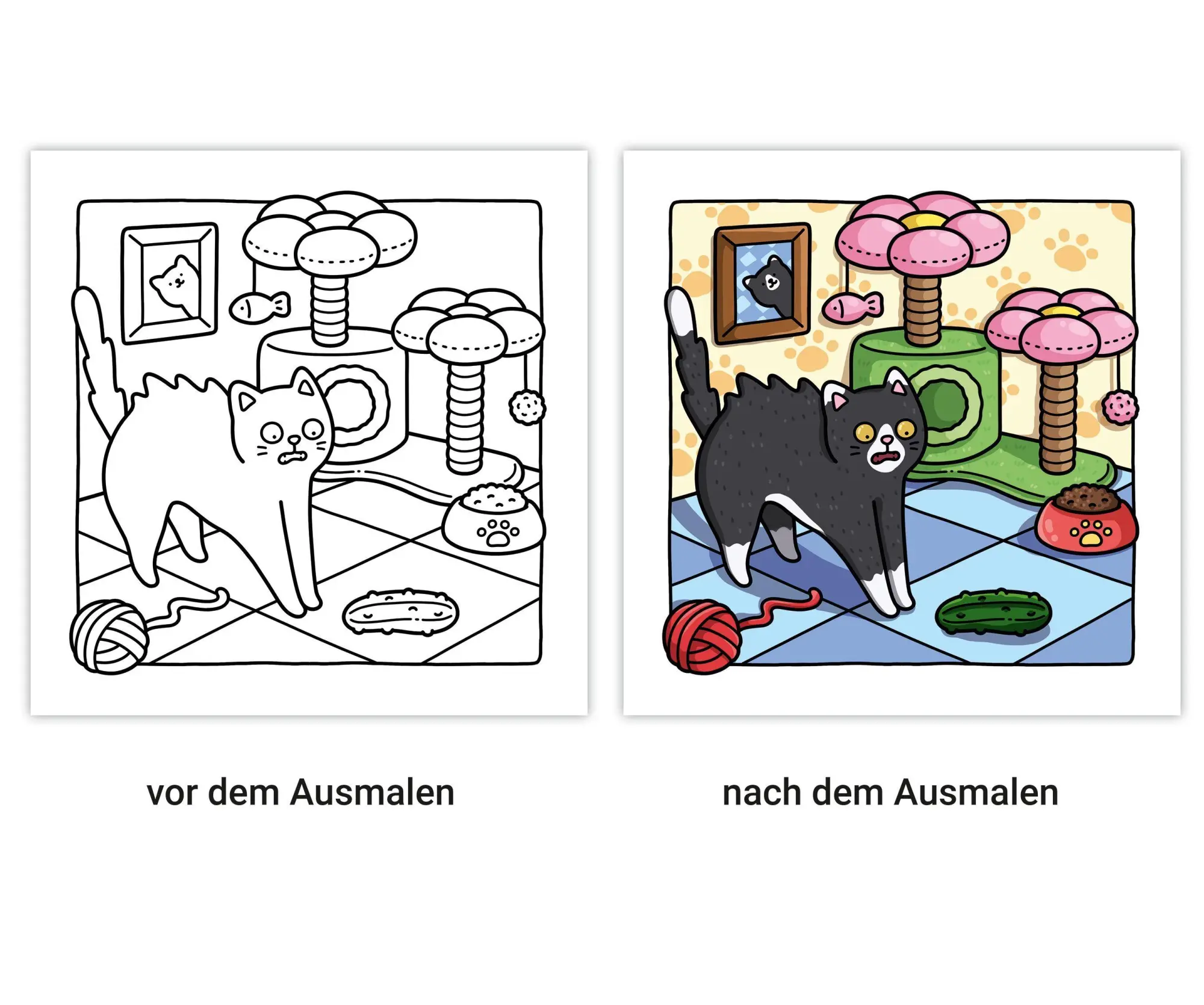 Bild: 9783473481354 | Cozy Coloring - Naughty Cats | Hikaru Kotz | Taschenbuch | 80 S.