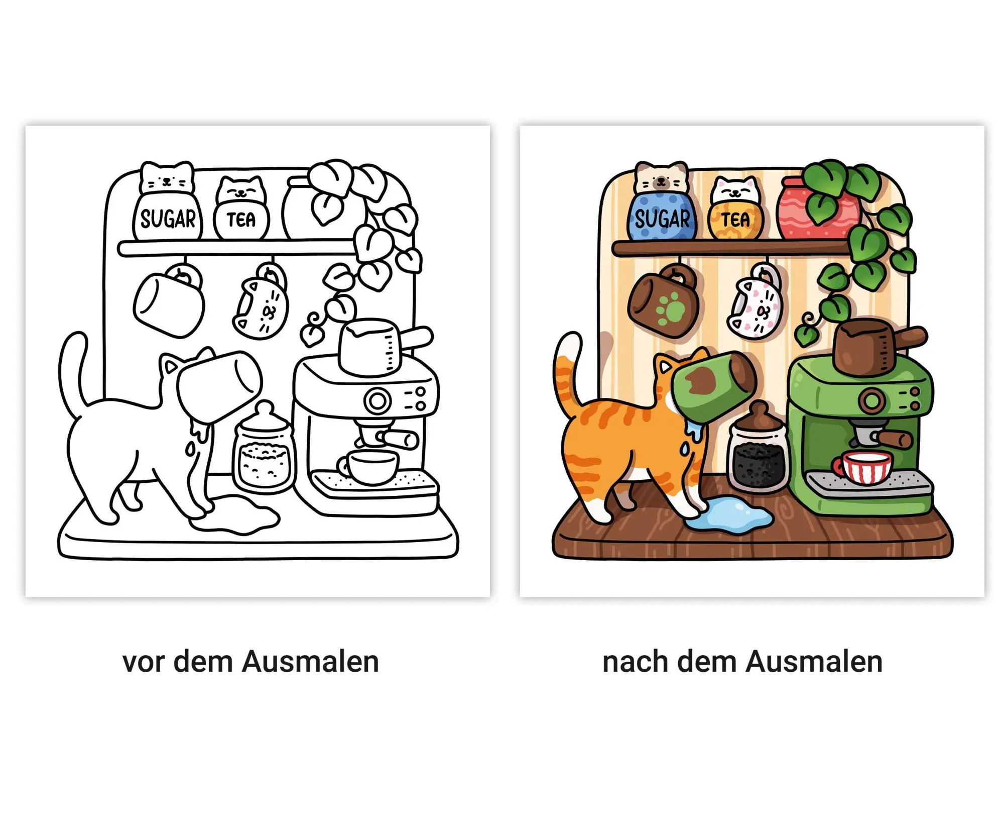 Bild: 9783473481354 | Cozy Coloring - Naughty Cats | Hikaru Kotz | Taschenbuch | 80 S.