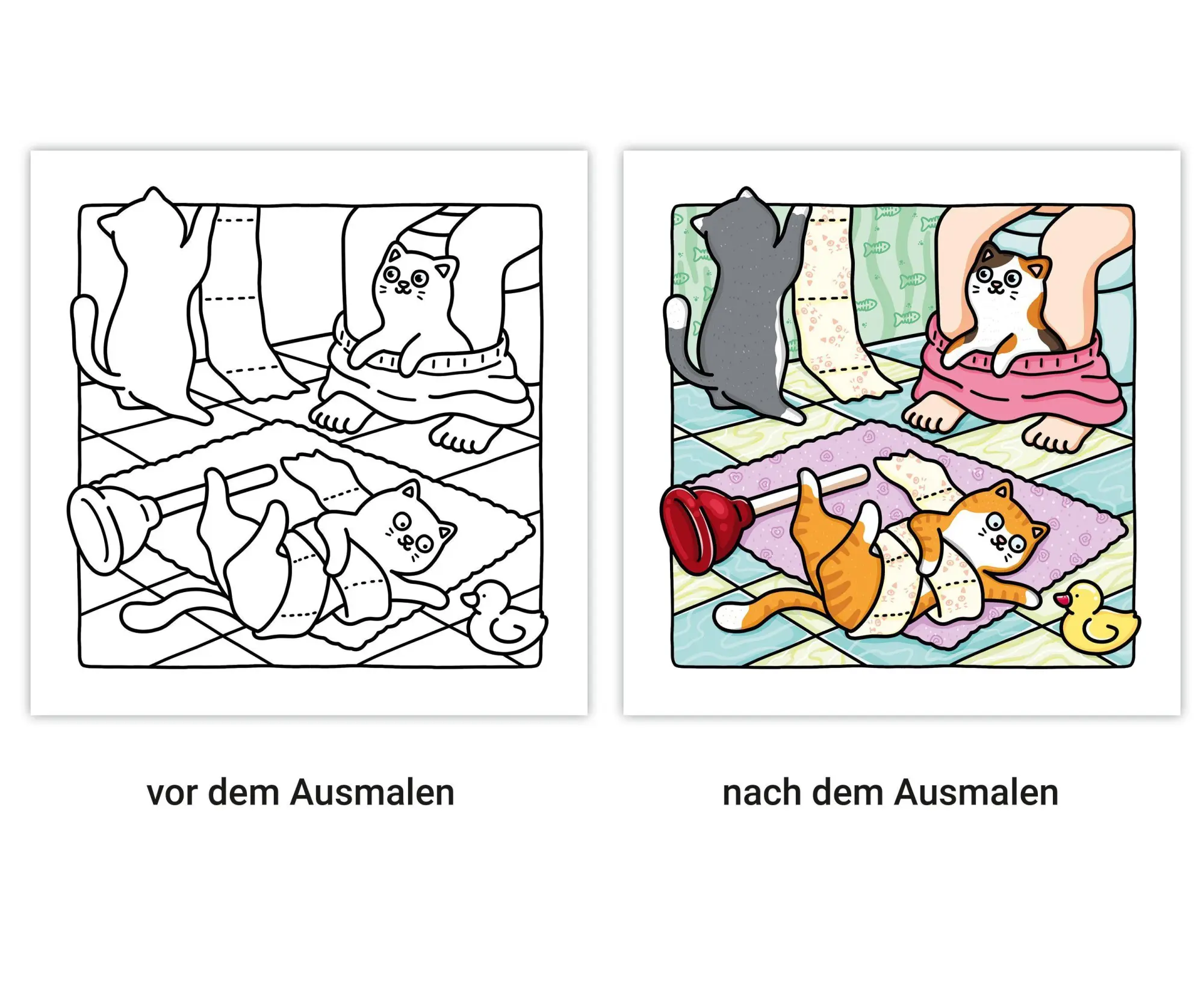 Bild: 9783473481354 | Cozy Coloring - Naughty Cats | Hikaru Kotz | Taschenbuch | 80 S.