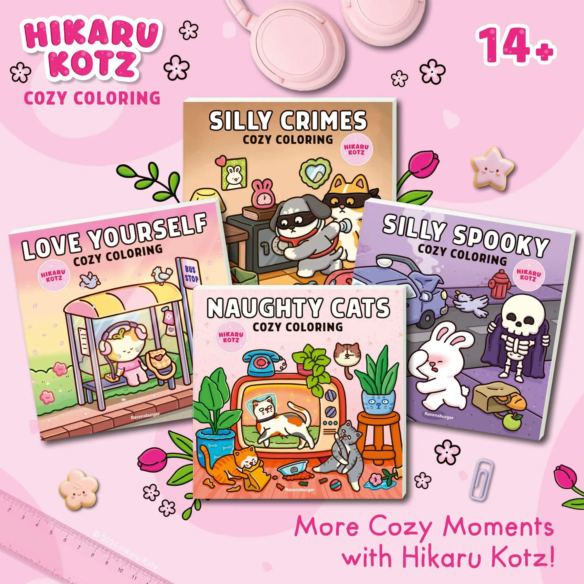 Bild: 9783473481354 | Cozy Coloring - Naughty Cats | Hikaru Kotz | Taschenbuch | 80 S.