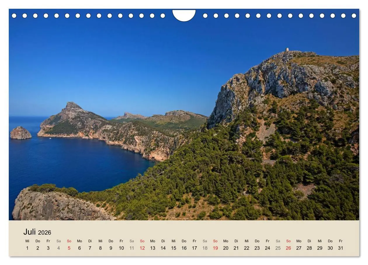Bild: 9783516041354 | Mallorca - Traumhafte Balearen Insel (Wandkalender 2026 DIN A4...