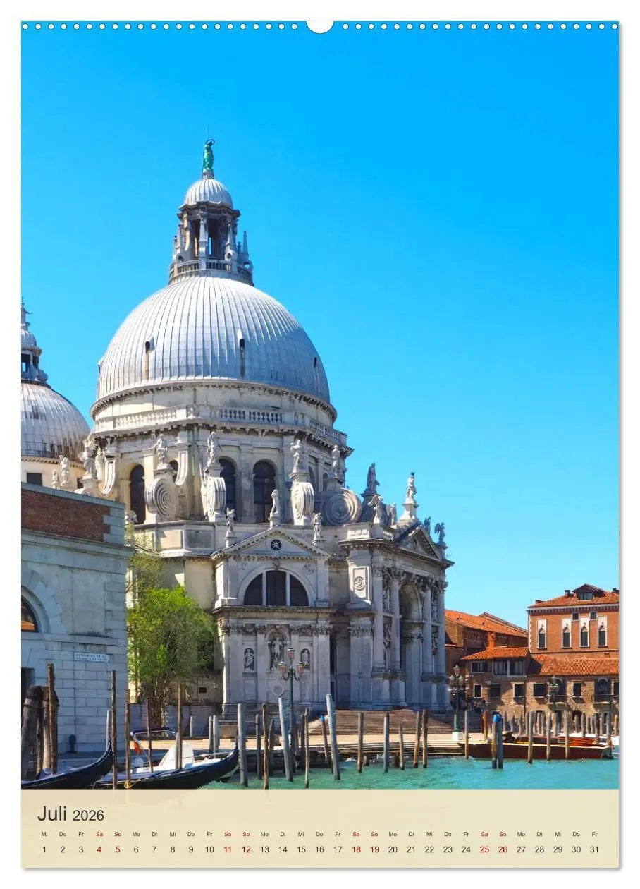 Bild: 9783516351354 | Für immer Dein Venedig (Wandkalender 2026 DIN A2 hoch), CALVENDO...