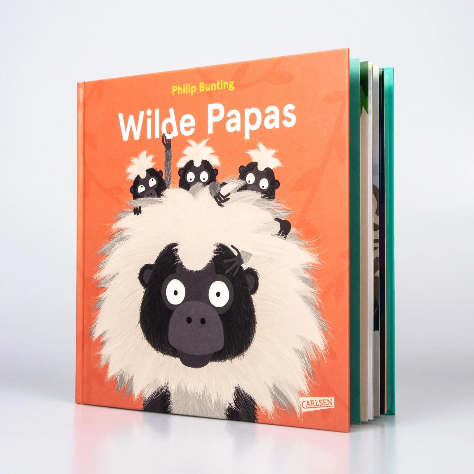 Bild: 9783551521354 | Wilde Papas | Ein Sachbilderbuch ab 3 Jahren über tierisch tolle Papas