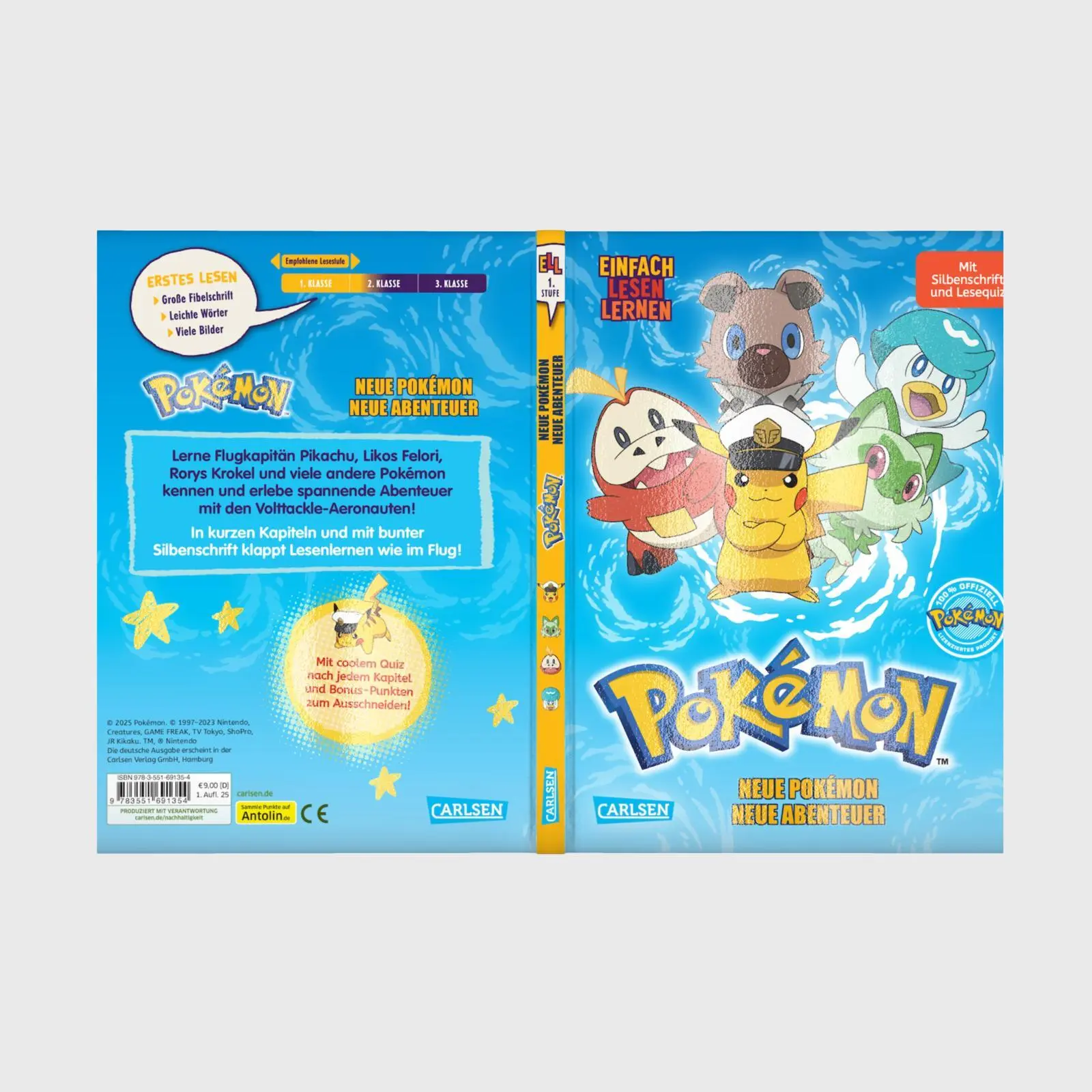 Bild: 9783551691354 | Pokémon Erstlesebuch: Pokémon Erstlesebuch: Neue Pokémon, neue...