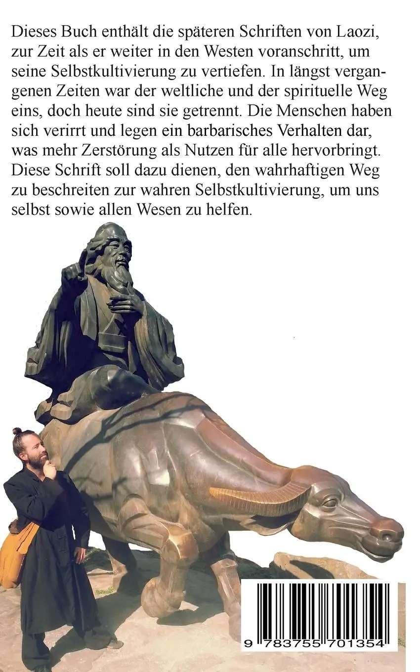 Rückseite: 9783755701354 | Hua Hu Jing | Die Sutra zur Bekehrung der Barbaren | Daomonk (u. a.)