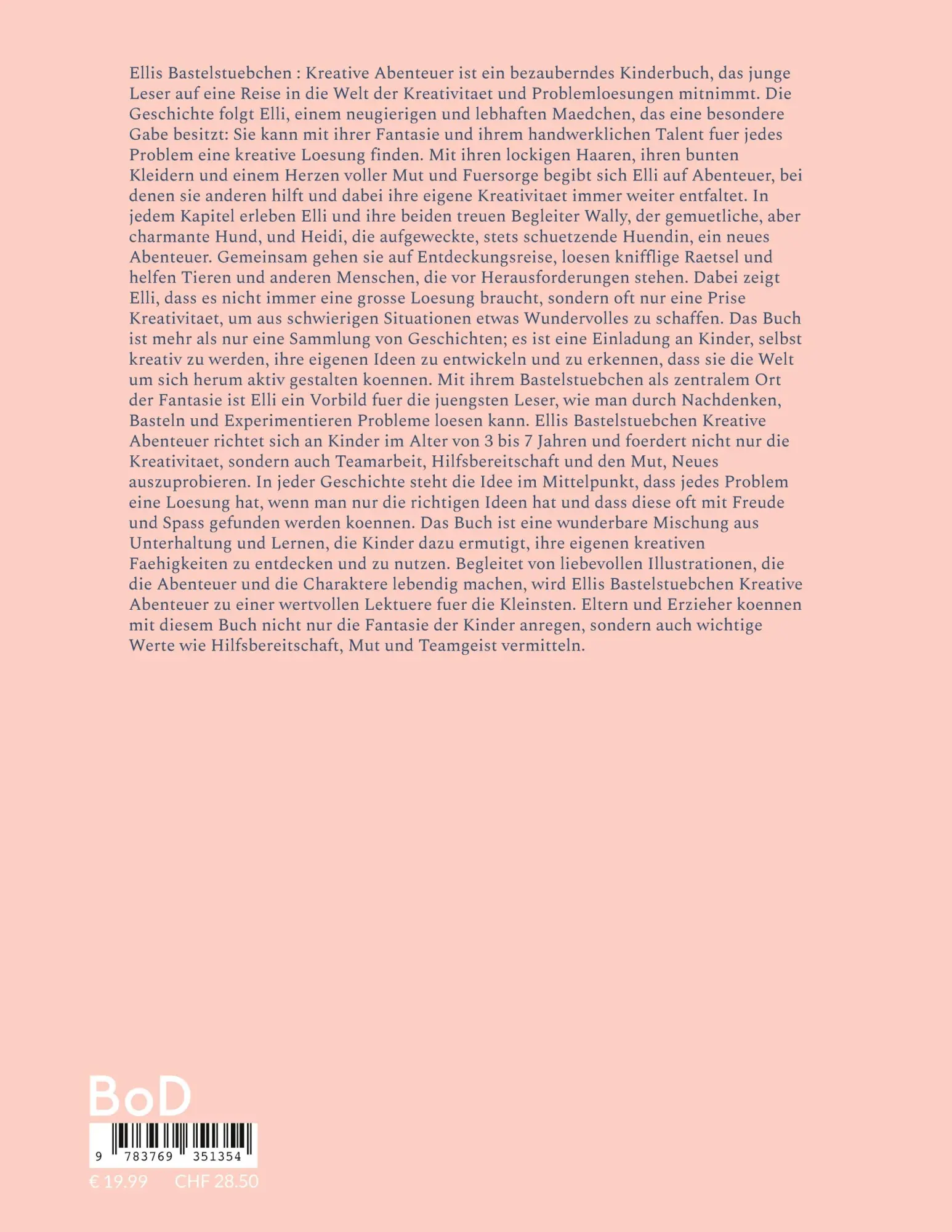 Rückseite: 9783769351354 | Ellis Bastelstübchen | Kreative Abenteuer | Sven Winterling | Buch
