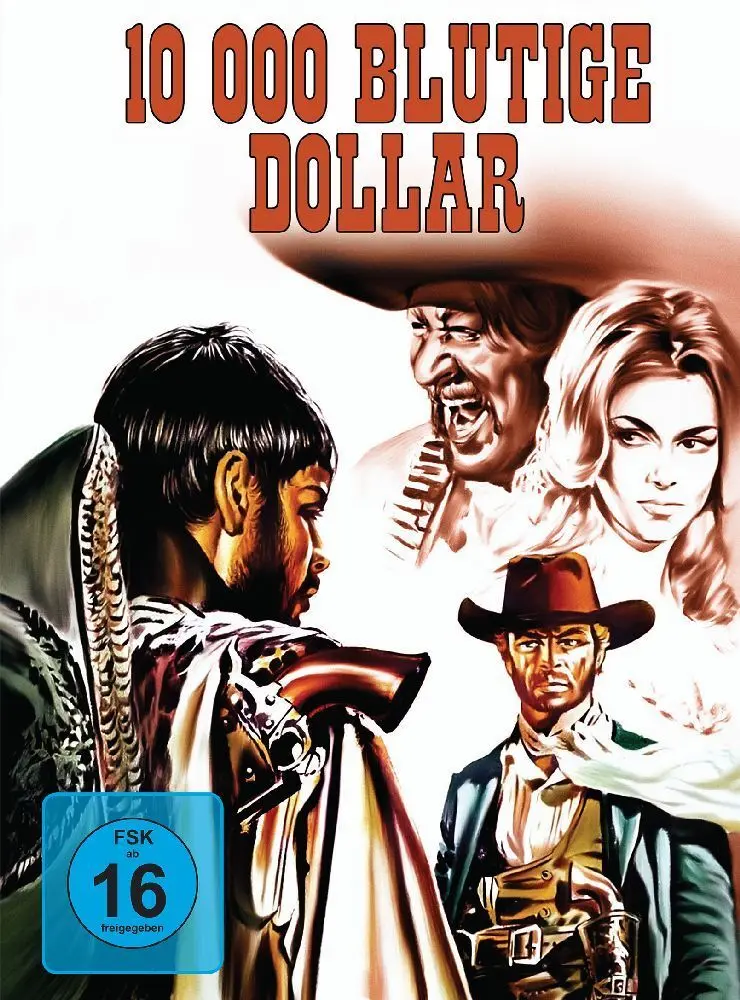10.000 blutige Dollar, 1 Blu-ray + 1 DVD (Mediabook Cover C)