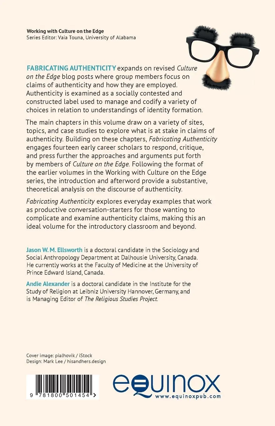 Rückseite: 9781800501454 | Fabricating Authenticity | Jason M. W. Ellsworth (u. a.) | Taschenbuch