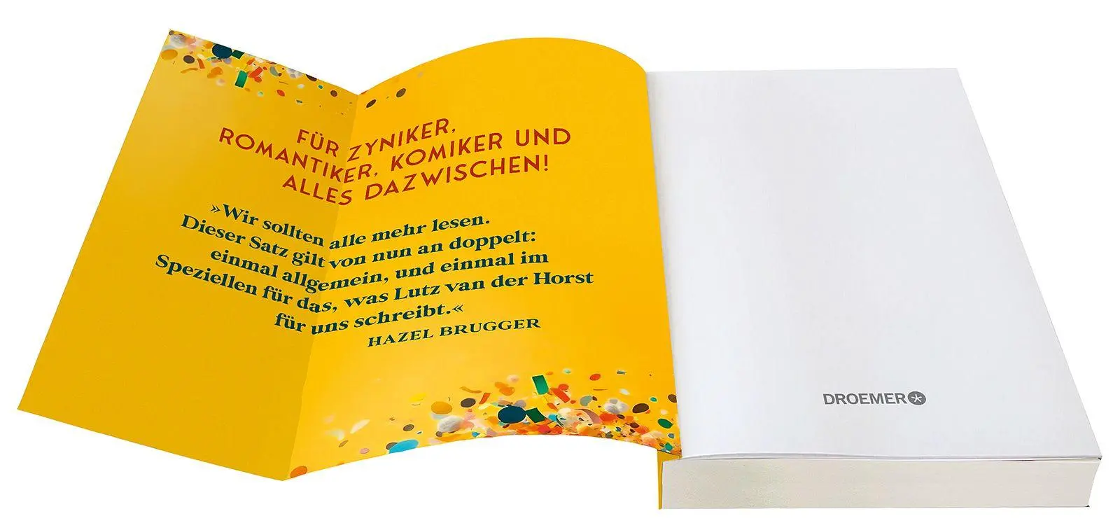 Bild: 9783426561454 | Konfetti-Blues | Ein Liebesroman | Lutz Van Der Horst | Taschenbuch