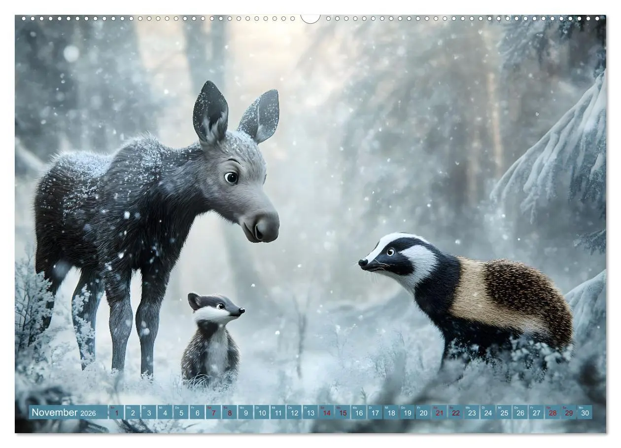 Bild: 9783457251454 | Emil und die Wunder der Natur (hochwertiger Premium Wandkalender...