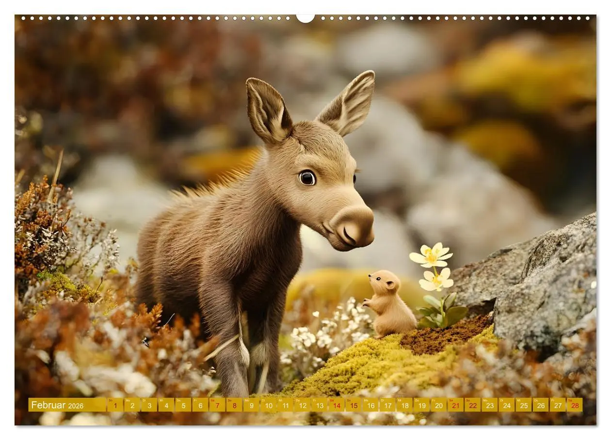 Bild: 9783457251454 | Emil und die Wunder der Natur (hochwertiger Premium Wandkalender...