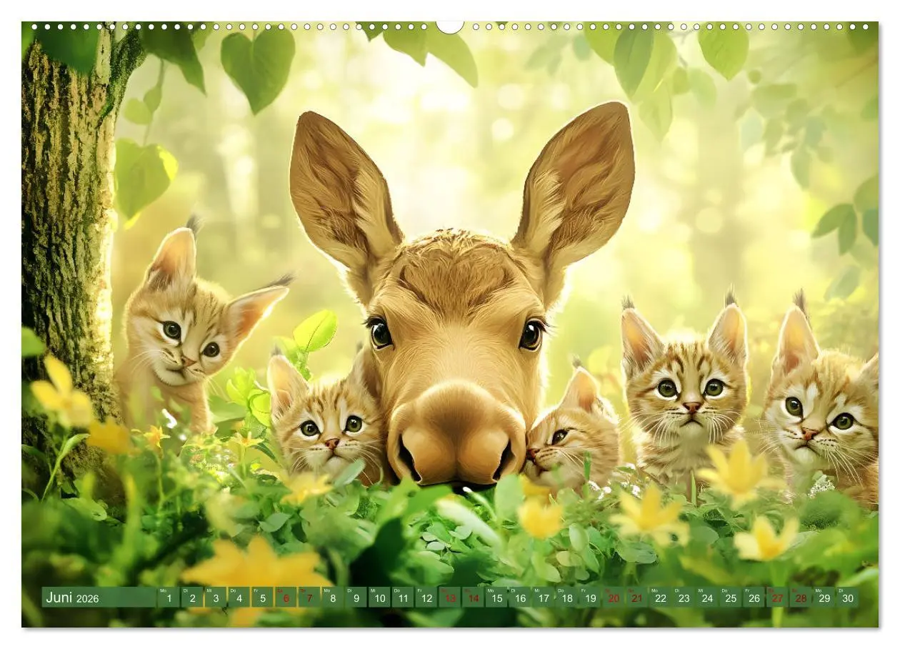 Bild: 9783457251454 | Emil und die Wunder der Natur (hochwertiger Premium Wandkalender...