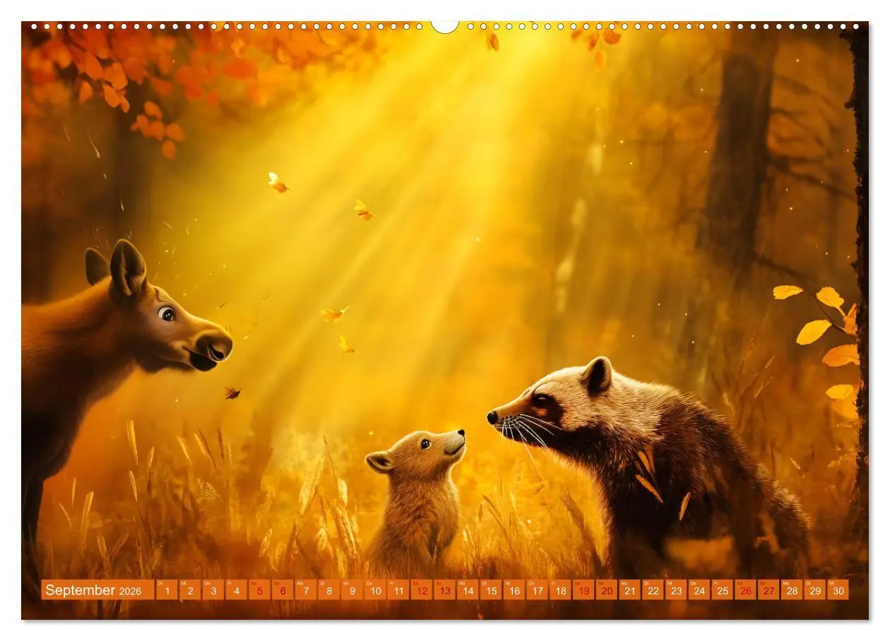 Bild: 9783457251454 | Emil und die Wunder der Natur (hochwertiger Premium Wandkalender...